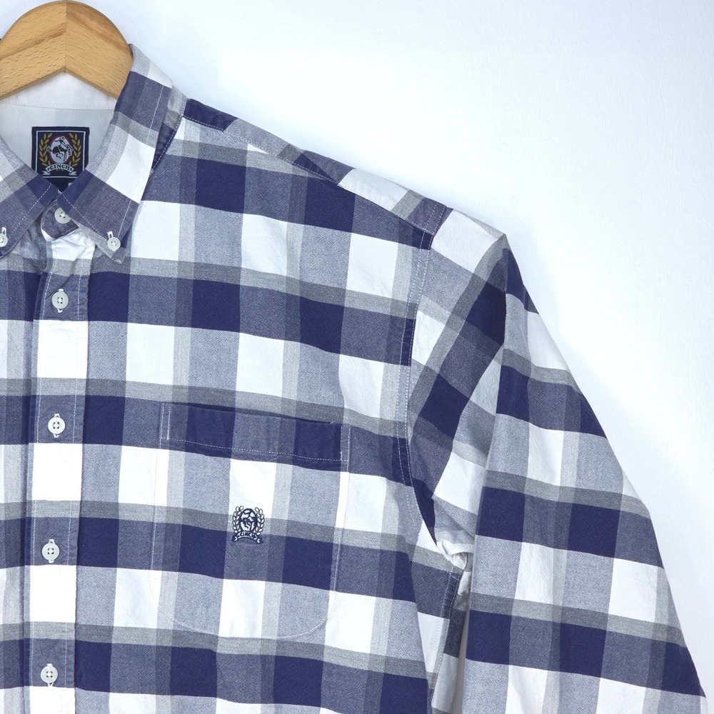 Cinch Western Button Down Shirt Men Large Plaid Heavyweight Long Sleeve Gorpcore - Picture 10 of 16